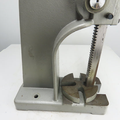 3 Ton Manual Bench Arbor Press 6" Throat
