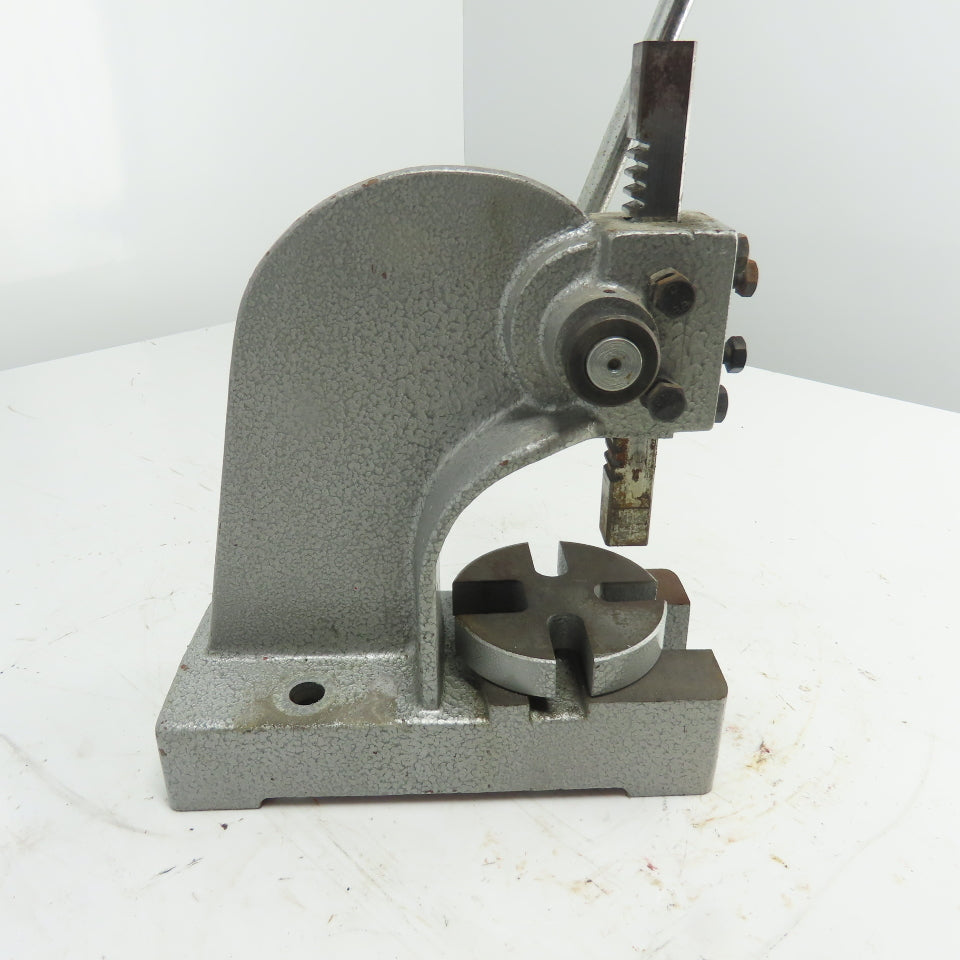1/2 Ton Manual Bench Arbor Press 3" Throat