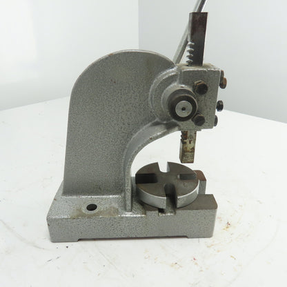 1/2 Ton Manual Bench Arbor Press 3" Throat