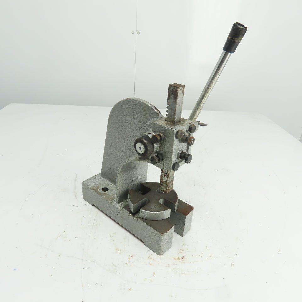 1/2 Ton Manual Bench Arbor Press 3" Throat