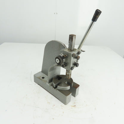 1/2 Ton Manual Bench Arbor Press 3" Throat