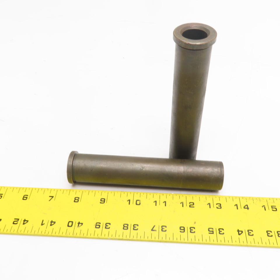 3/4" ID x 1-1/8" OD 5-7/8" OAL Shouldered Guide Mold Die Bushing Lot Of 2