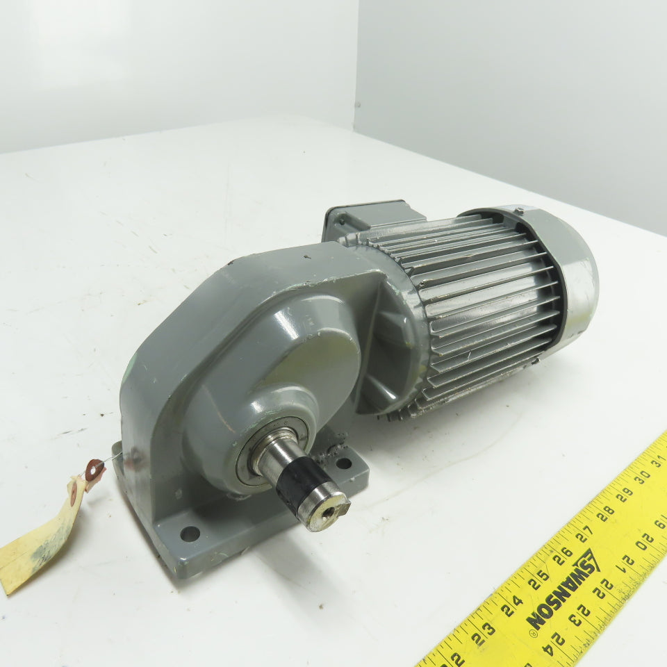 Tsubaki Emerson HMTA040-24L30LBH 0.4kW Hypoid Gear Motor 1:30 Ratio 200/220V 3Ph