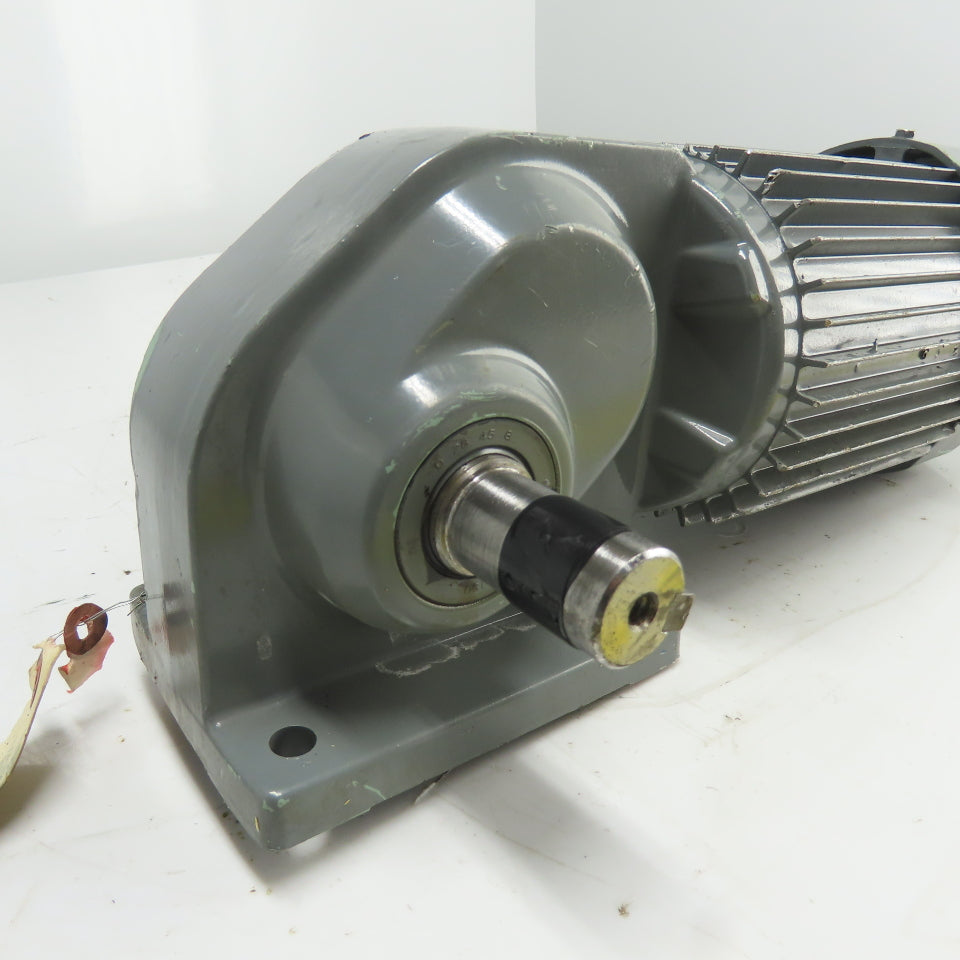Tsubaki Emerson HMTA040-24L30LBH 0.4kW Hypoid Gear Motor 1:30 Ratio 200/220V 3Ph