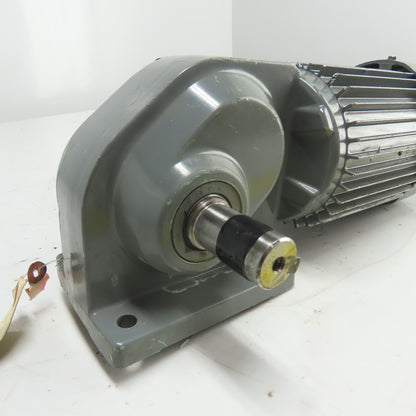 Tsubaki Emerson HMTA040-24L30LBH 0.4kW Hypoid Gear Motor 1:30 Ratio 200/220V 3Ph