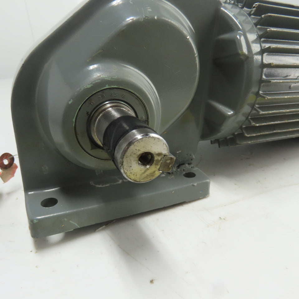 Tsubaki Emerson HMTA040-24L30LBH 0.4kW Hypoid Gear Motor 1:30 Ratio 200/220V 3Ph
