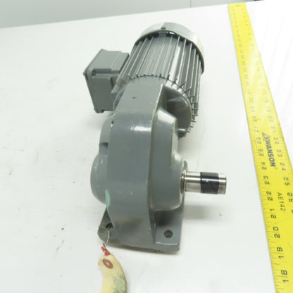 Tsubaki Emerson HMTA040-24L30LBH 0.4kW Hypoid Gear Motor 1:30 Ratio 200/220V 3Ph