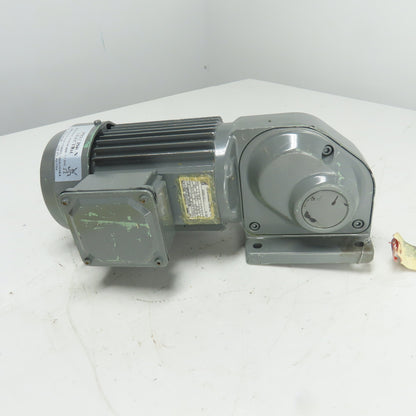 Tsubaki Emerson HMTA040-24L30LBH 0.4kW Hypoid Gear Motor 1:30 Ratio 200/220V 3Ph