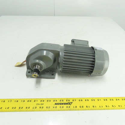 Tsubaki Emerson HMTA040-24L30LBH 0.4kW Hypoid Gear Motor 1:30 Ratio 200/220V 3Ph