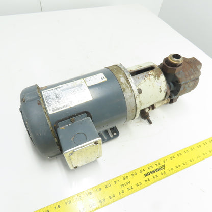Marathon 56T17F5324J 1-1/2HP Pump Motor Assembly 208-230/460V 3Ph 1725RPM