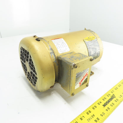 Baldor-Reliance EM3558T 2HP AC Electric Motor 3Ph 208-230/460V 1755RPM 145T