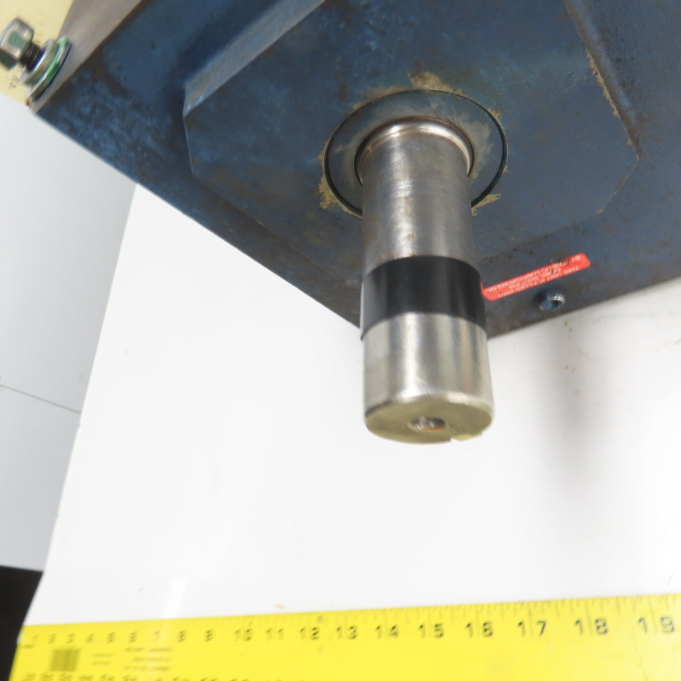 Iron Man BM0832-40-R-56 40:1 Ratio Right Hand Gear Reducer 43.5RPM Out 3PH 1.5HP