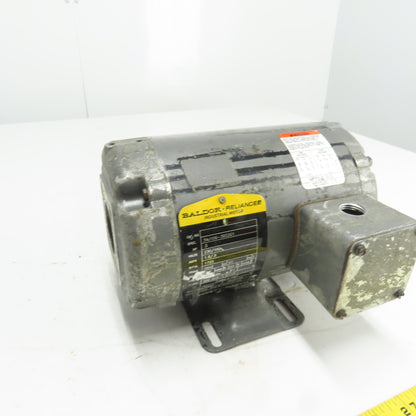 Baldor 34J106-3922G1 .5HP Electric Motor 230/460V 3Ph 1725RPM 56YZ Fr. Tested