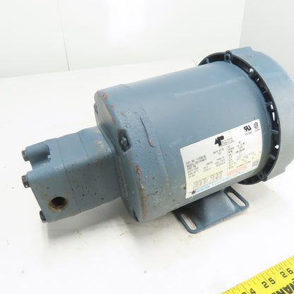 Leeson C6T17FB61C 1/2HP Hydraulic Pump Motor 208-230/460V 3Ph 1725RPM Tested