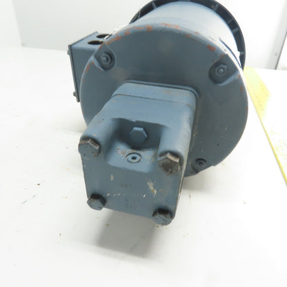 Leeson C6T17FB61C 1/2HP Hydraulic Pump Motor 208-230/460V 3Ph 1725RPM Tested