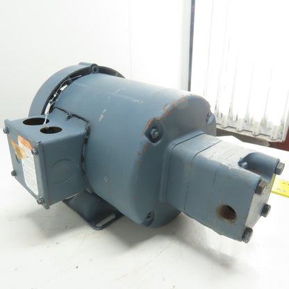 Leeson C6T17FB61C 1/2HP Hydraulic Pump Motor 208-230/460V 3Ph 1725RPM Tested