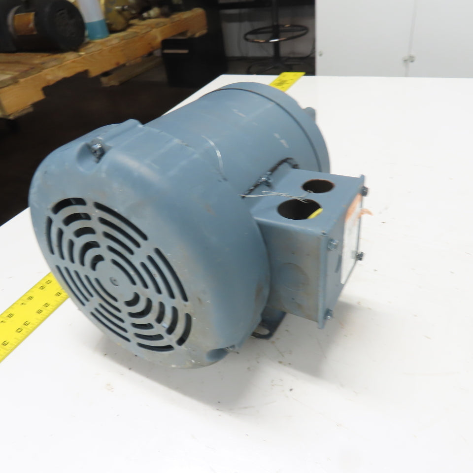 Leeson C6T17FB61C 1/2HP Hydraulic Pump Motor 208-230/460V 3Ph 1725RPM Tested