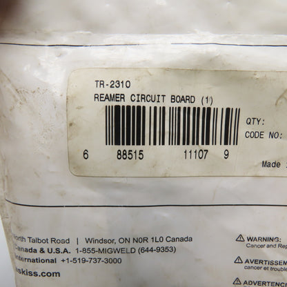 Tregaskiss TR-2310 Reamer Circuit Board