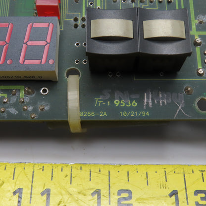 Entron 400266-2A 600572N 002 Logic Board Microcontroller Red LED Displays