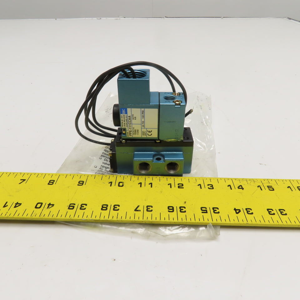 MAC PPE-111CCAA 912B-PP-111CC Solenoid Valve 120/110V 150 PSI 1/4" NPT