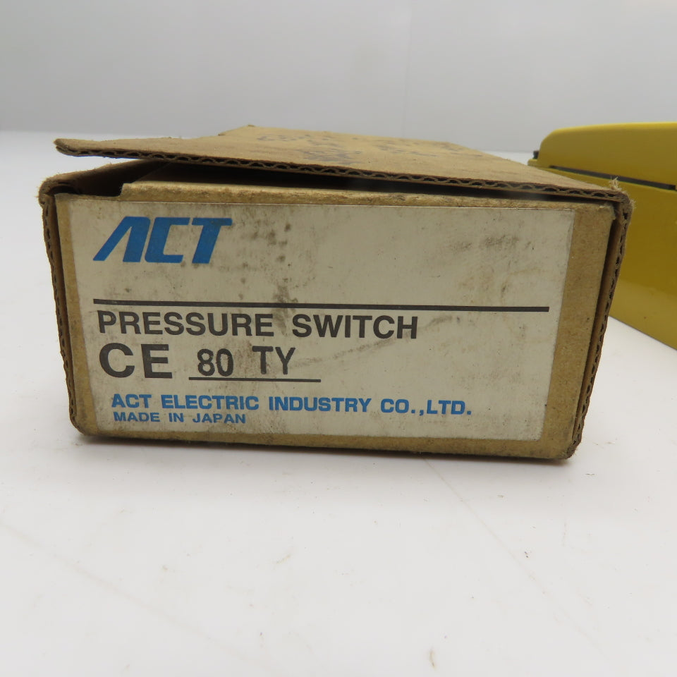Act Electric Industry Co. CE80 TY High Pressure Switch 11200 PSI IP66