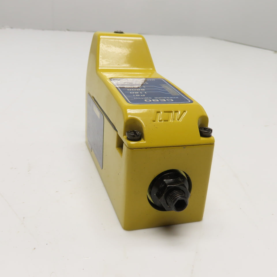 Act Electric Industry Co. CE80 TY High Pressure Switch 11200 PSI IP66