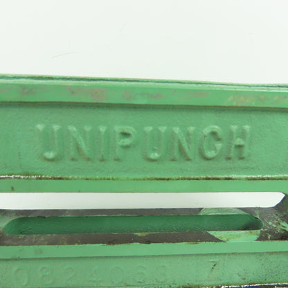 Unipunch 8B 1-1/4" x 8" Throat C-Frame Punch Die Tooling Press Brake