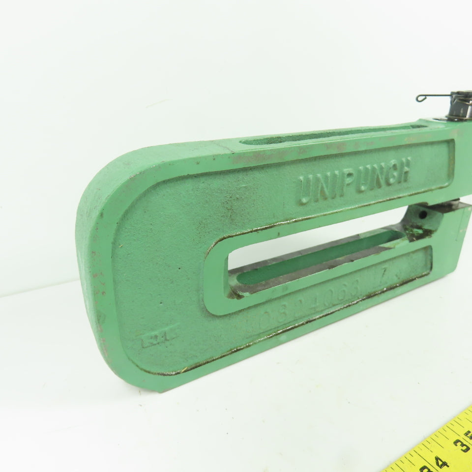 Unipunch 8B 1-1/4" x 8" Throat C-Frame Punch Die Tooling Press Brake