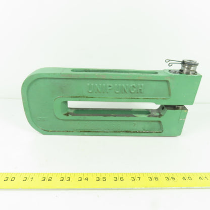 Unipunch 8B 1-1/4" x 8" Throat C-Frame Punch Die Tooling Press Brake