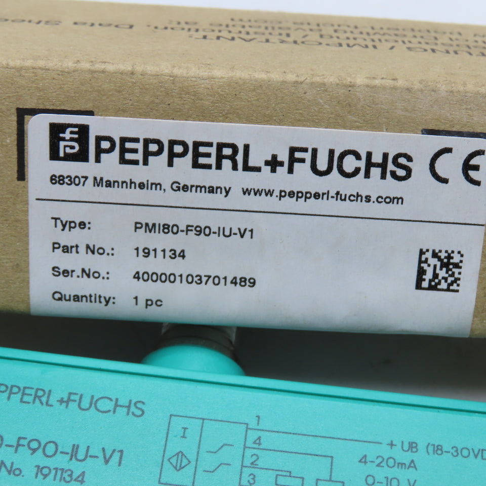 Pepperl+Fuchs PMI80-F90-IU-V1 Inductive Positioning System Sensor 18-30VDC