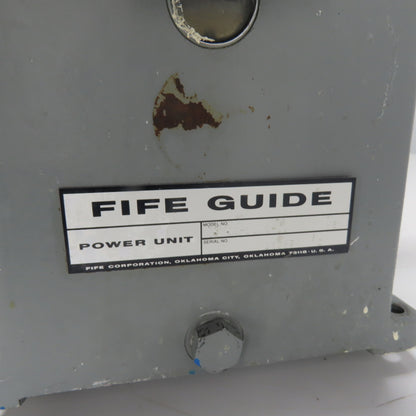 Fife Guide 01-1101-01 Fife Guide 1/4HP Pneumohydraulic Power Unit 115/230V 1Ph