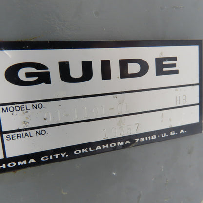 Fife Guide 01-1101-01 Fife Guide 1/4HP Pneumohydraulic Power Unit 115/230V 1Ph