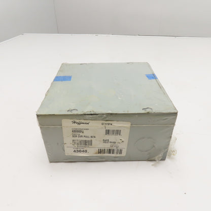 Hoffman ASE8X8X4 8x8x4 NEMA 1 Screw Cover Steel Pull Box