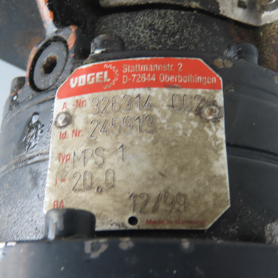 Lenze Vogel MDSKSRS071-03 326314 2.0kW Servo Gearmotor 3400RPM 20:1 Vogel MPS 1