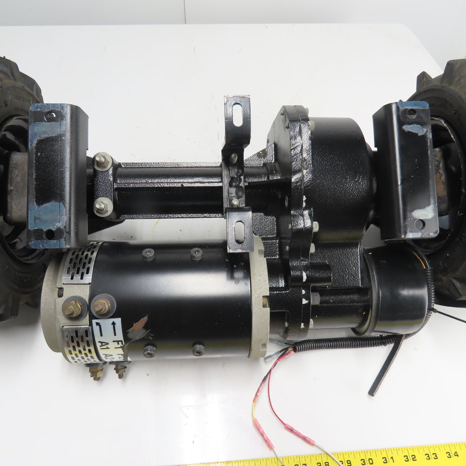 Cart Caddy 5W Heavy Duty Tugger Cart 36VDC Transaxle Drive Assembly W/ Wheel