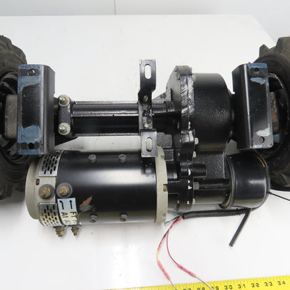 Cart Caddy 5W Heavy Duty Tugger Cart 36VDC Transaxle Drive Assembly W/ Wheel