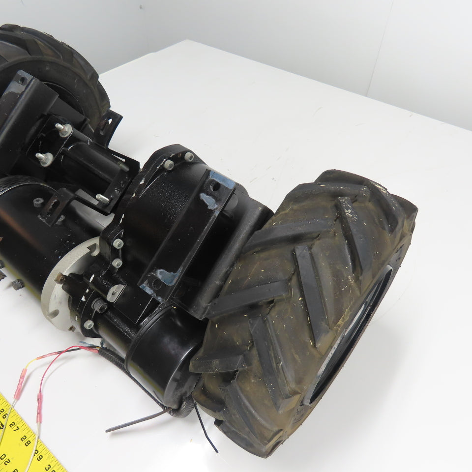Cart Caddy 5W Heavy Duty Tugger Cart 36VDC Transaxle Drive Assembly W/ Wheel
