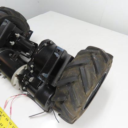 Cart Caddy 5W Heavy Duty Tugger Cart 36VDC Transaxle Drive Assembly W/ Wheel