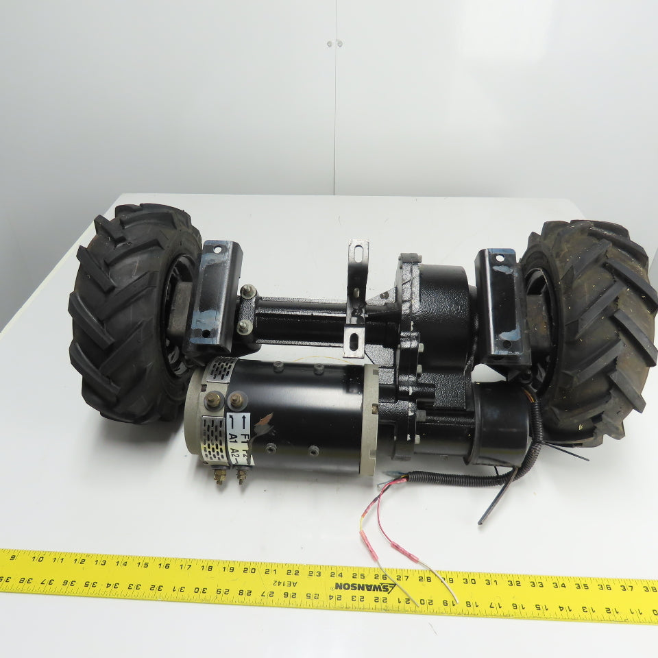 Cart Caddy 5W Heavy Duty Tugger Cart 36VDC Transaxle Drive Assembly W/ Wheel