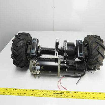 Cart Caddy 5W Heavy Duty Tugger Cart 36VDC Transaxle Drive Assembly W/ Wheel