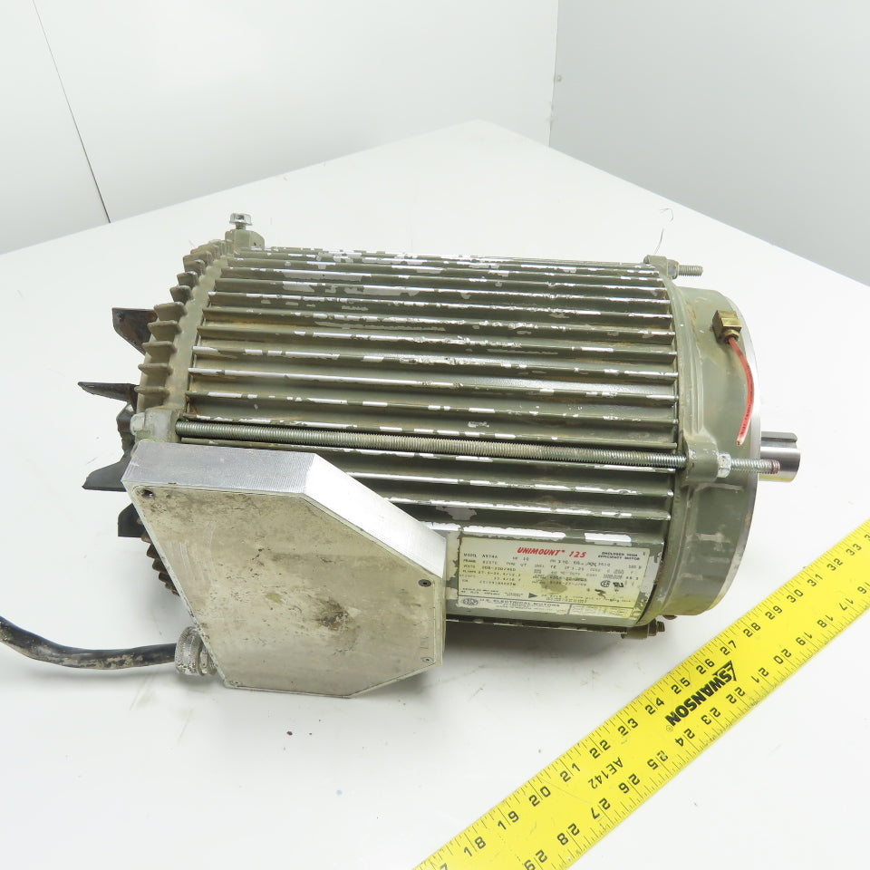 U.S. Electrical Motors A974A 10HP AC Electric Motor 230/460V 3Ph 215TC 3500RPM