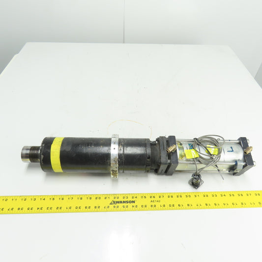 Fabco-Air Multi-Power Multi-Power Air Cylinder W/ Integrated Spindle Assembly