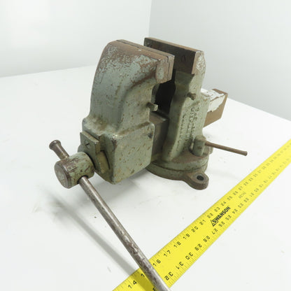 Desmond-Stephan C43 Heavy Duty Swivel Base Bench Vise 4.5" Jaw x 6.5" Open