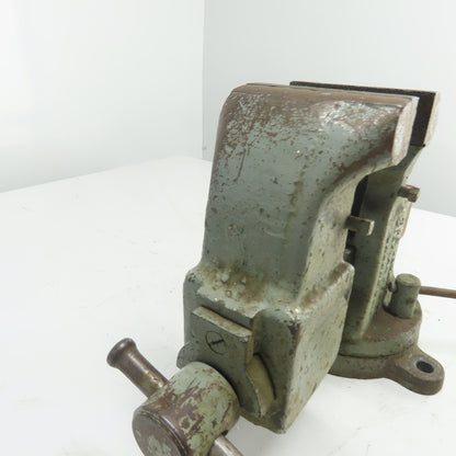 Desmond-Stephan C43 Heavy Duty Swivel Base Bench Vise 4.5" Jaw x 6.5" Open