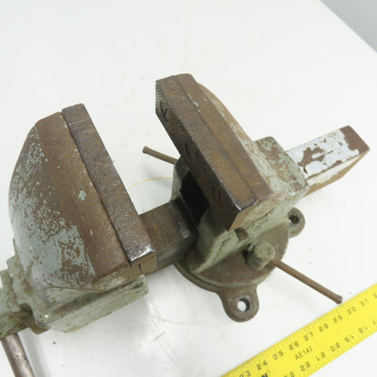 Desmond-Stephan C43 Heavy Duty Swivel Base Bench Vise 4.5" Jaw x 6.5" Open