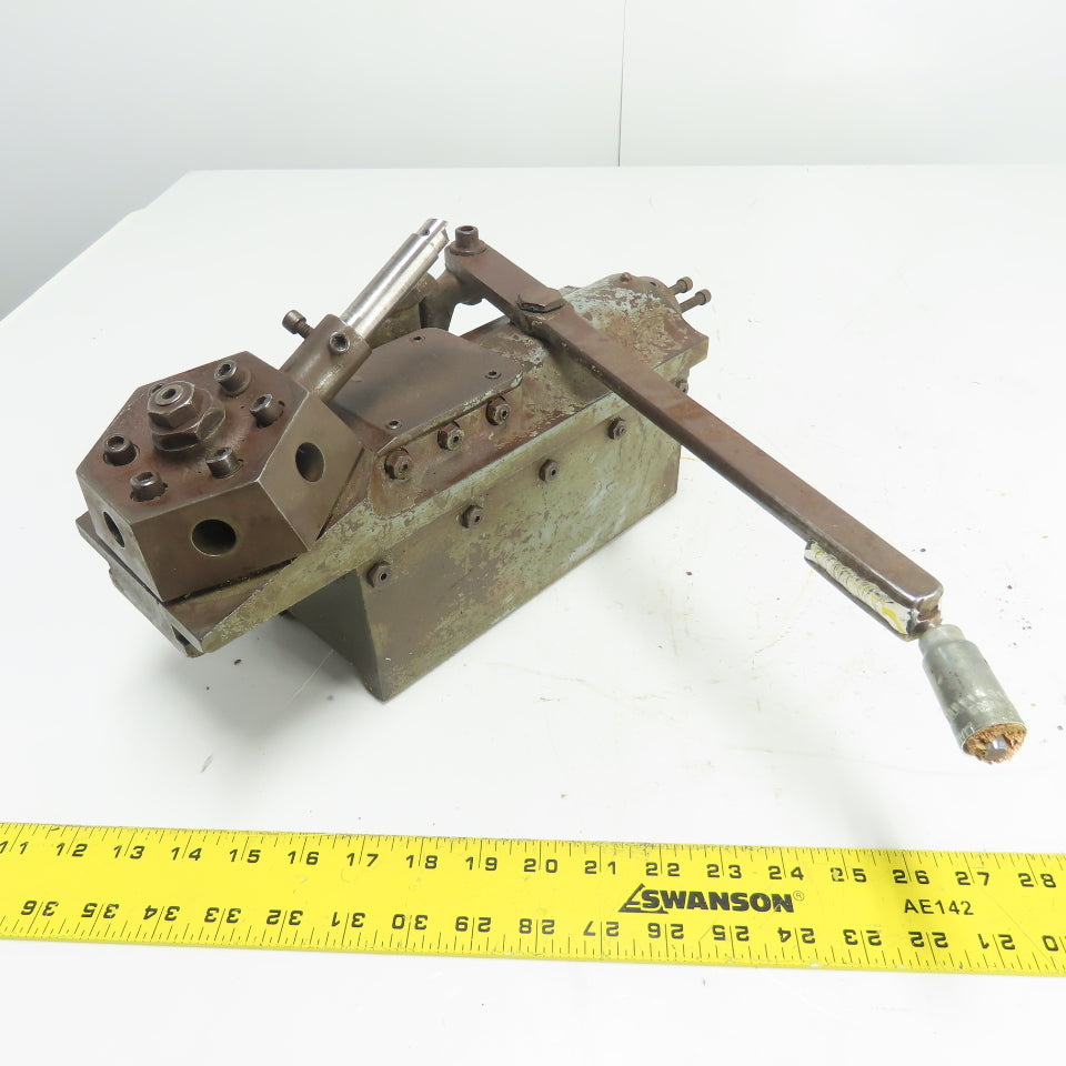 Hardinge Manual 6-Station Tailstock Turret Lathe Attachment