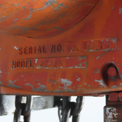 Dayton 3Z928 2 Ton 4000LB Electric Chain Hoist 15' Lift 230/460V 3Ph 8FPM