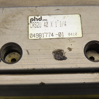PHD CRS2U 40 X 1 1/4 Compact Air Cylinder 40mm Bore 1-1/4" Stroke