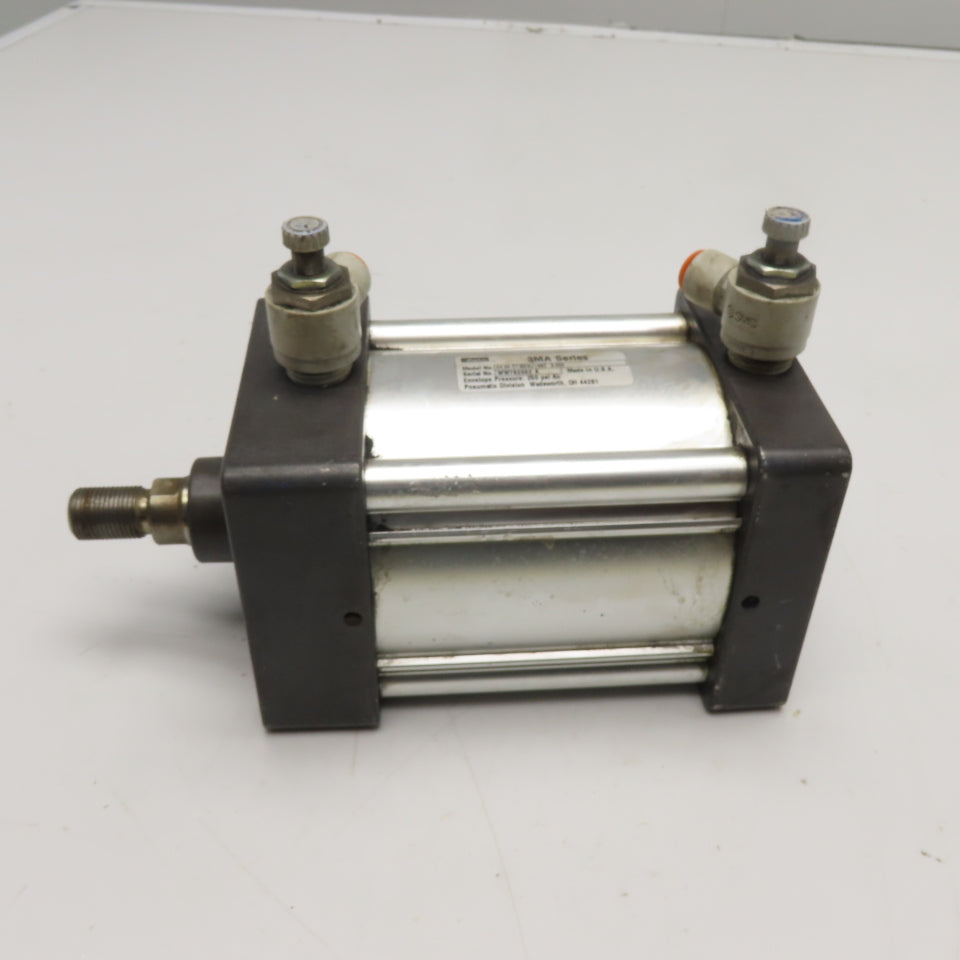 Parker 04.00 CT3MAU14AC 3.000 3MA Series Air Cylinder 4" Bore 3" Stroke 250 PSI