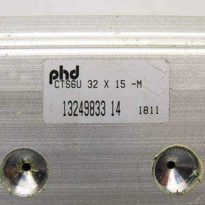 PHD CTS6U 32 X 15 -M 32mm Bore 15mm Stroke Compact Guided Air Cylinder